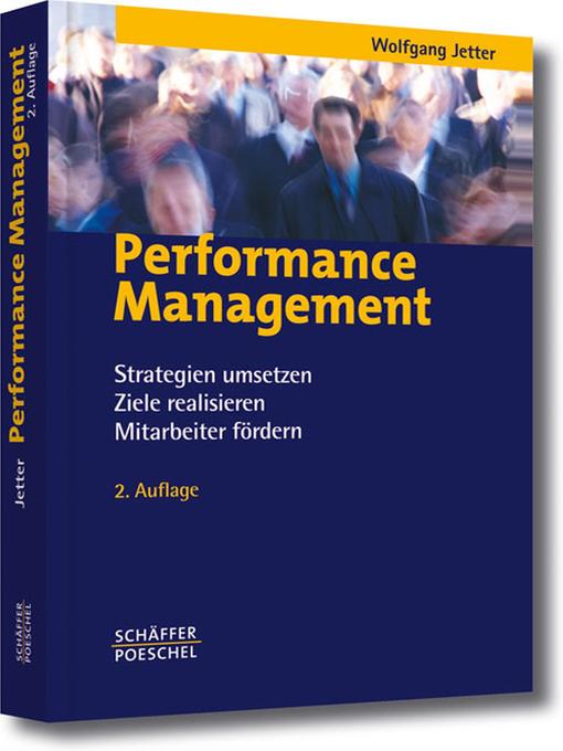 Title details for Performance Management by Wolfgang Jetter - Wait list
